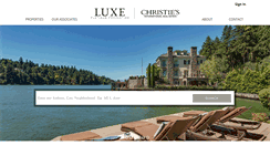 Desktop Screenshot of luxecir.com